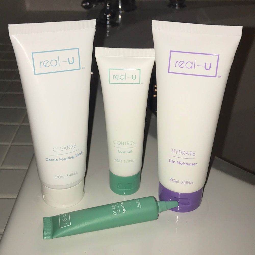 Real-u face wash set